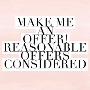 Make me an offer. ☺️